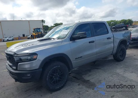 2025 Ram 1500 Rebel 4X4 5'7 Box z USA, uszkodzony, nr VIN 1C6SRFLP4SN581266